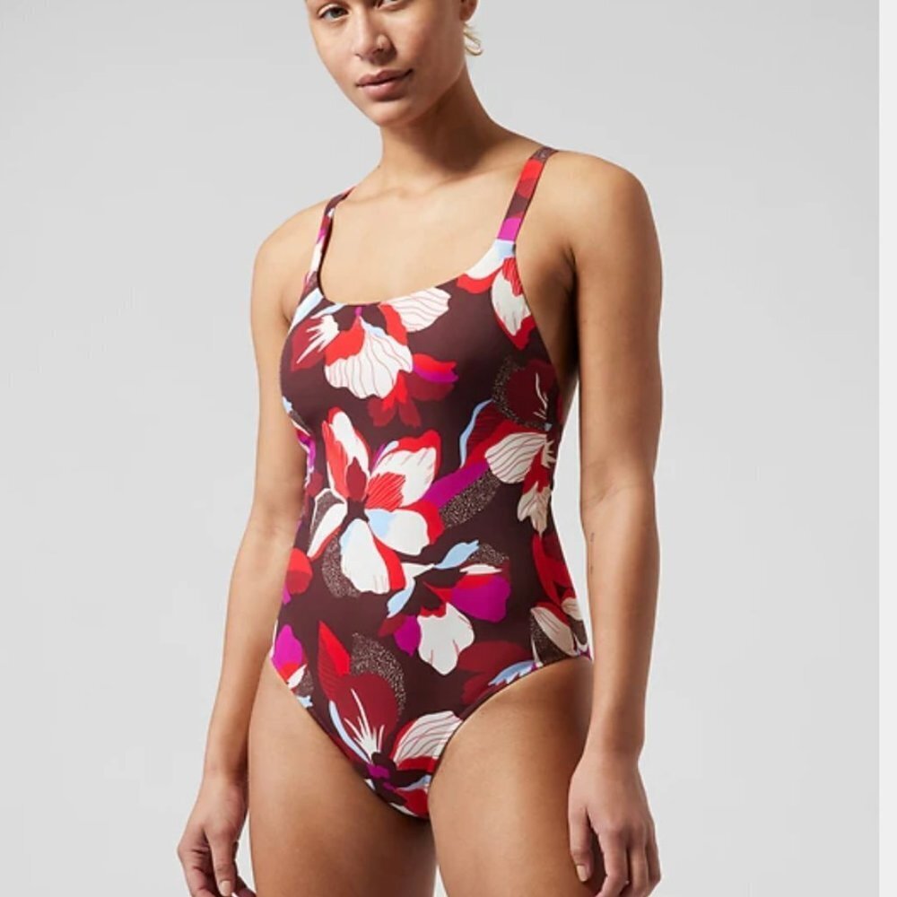 NWT Athleta Hermosa One Piece Swimsuit size Medium